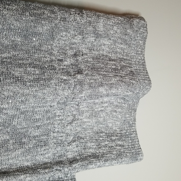 INC. International concepts Women's Sweater tunic with sparkle metallic threads - Picture 5 of 8